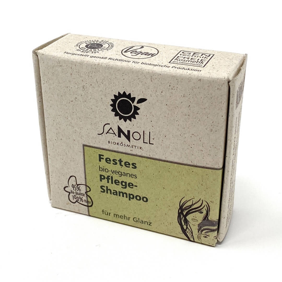 Festes bio-veganes Pflege-Shampoo